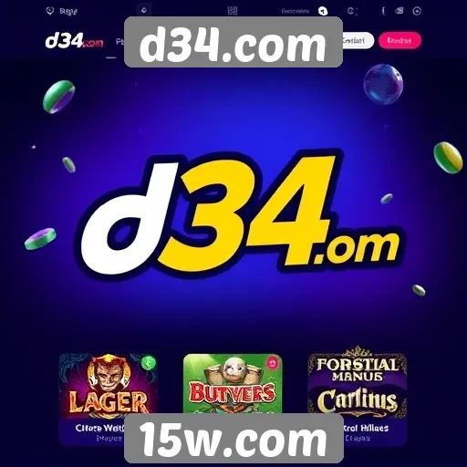 Análise das principais características do site d34.com